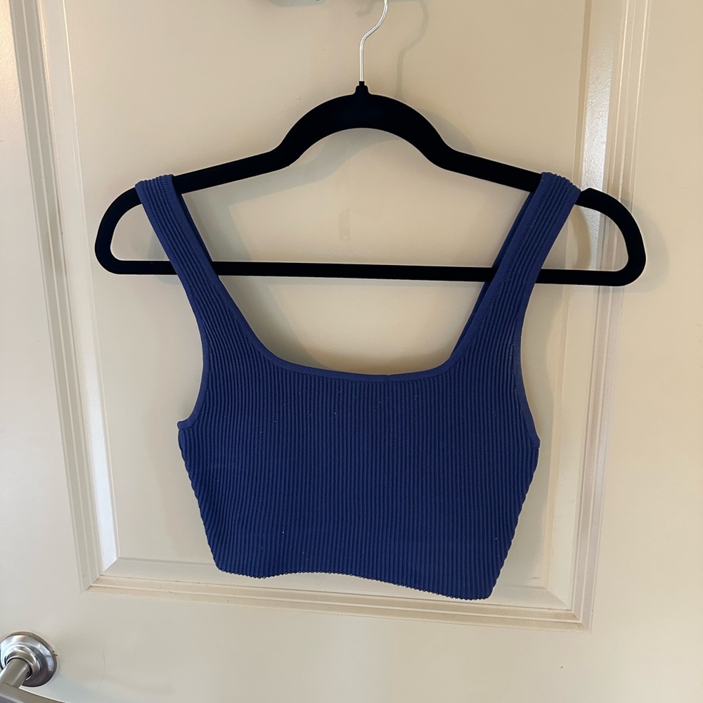 Aritzia Sculpt Knit crop top